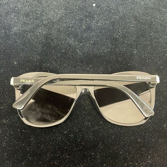 Prada Black Frame Sunglasses in Box - Picture 7 of 10